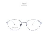 Gọng Kính Oval Nữ Titanium - Yoon PT08181 Y338