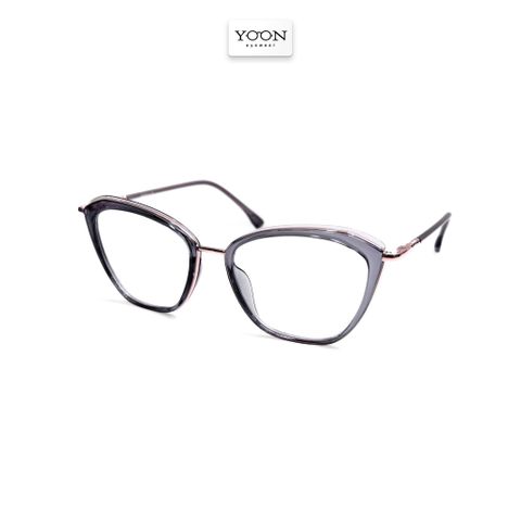 Gọng Kính Mắt Mèo Nữ Nhựa Kim Loại - Yoon S11855 Y348