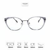 Gọng Kính Mắt Mèo Nữ Nhựa Kim Loại - Yoon S12011 Y347