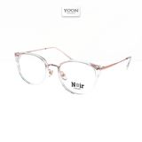Gọng Kính Mắt Mèo Nữ Nhựa Kim Loại - Yoon S12018 Y332