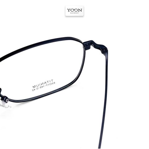 Gọng Kính Lục Giác Unisex Titanium - Yoon T12816 Y440