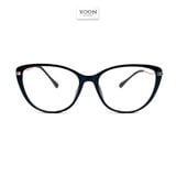 Gọng Kính Mắt Mèo Nữ Nhựa Kim Loại - Yoon TR86162 Y438