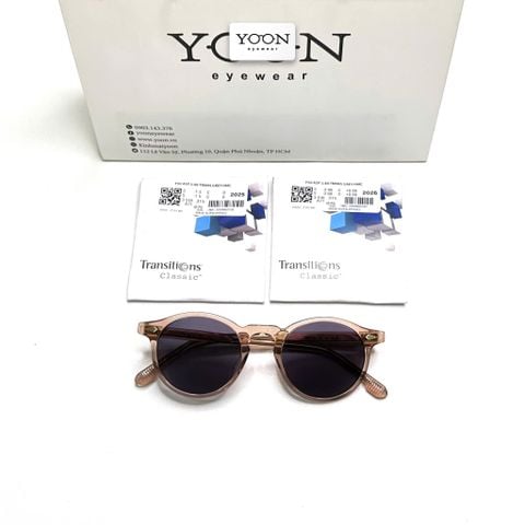Tròng Đổi Màu Essilor Transitions Classic 1.60 Grey