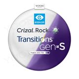 Tròng Đánh Đổi Màu Essilor Transitions Gen S - Váng Phủ Crizal Rock