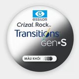 Tròng Đánh Đổi Màu Essilor Transitions Gen S - Váng Phủ Crizal Rock