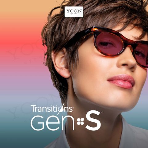 Tròng Đánh Đổi Màu Essilor Transitions Gen S Váng Phủ Crizal Rock