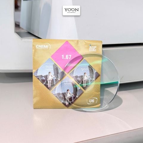 Tròng Kính Chemi Double Aspheric 1.67