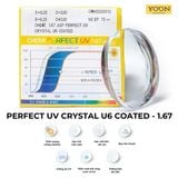 Tròng Kính Chemi Perfect Crystal U6 Coated 1.67