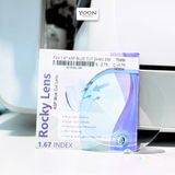 Tròng Siêu Mỏng Rocky Blue Cut SHMC 1.67