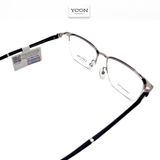 Gọng Kính Nửa Viền Unisex Nhựa Kim Loại - Velocity VL23458