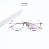Gọng Kính Vuông Bo Tròn Unisex Kim Loại - Velocity VL23562