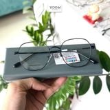 Gọng Kính Lục Giác Unisex Kim Loại - Velocity VL23592
