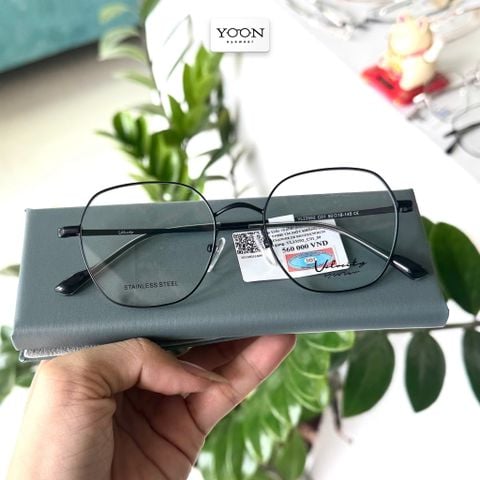 Gọng Kính Lục Giác Unisex Kim Loại - Velocity VL23592