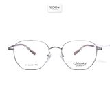 Gọng Kính Lục Giác Unisex Nhựa Kim Loại - Velocity VL23595
