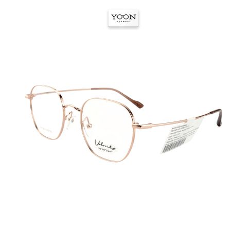 Gọng Kính Vuông Bo Tròn Unisex Kim Loại - Velocity VL23605