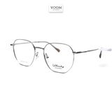 Gọng Kính Lục Giác Unisex Kim Loại - Velocity VL23638