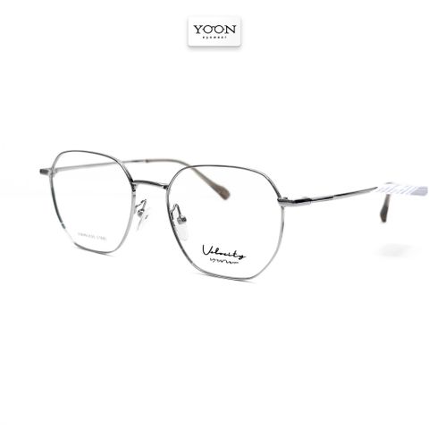 Gọng Kính Lục Giác Unisex Kim Loại - Velocity VL23638