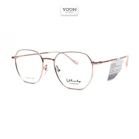 Gọng Kính Lục Giác Unisex Kim Loại - Velocity VL23638