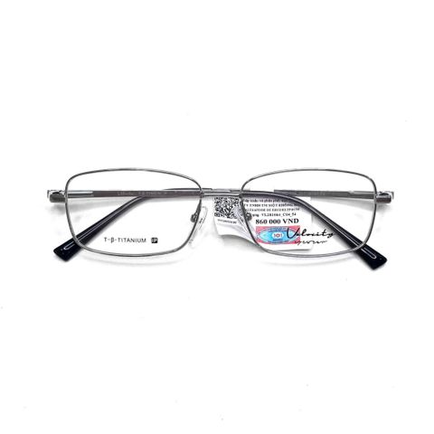 Gọng Kính Chữ Nhật Unisex Titanium - Velocity VL281064