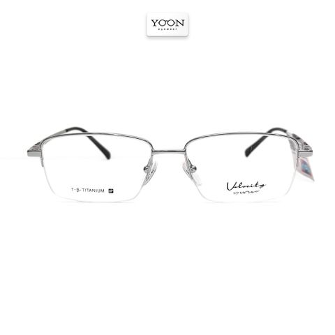 Gọng Kính Nửa Viền Sợi Cước Nam Titanium - Velocity VL281065