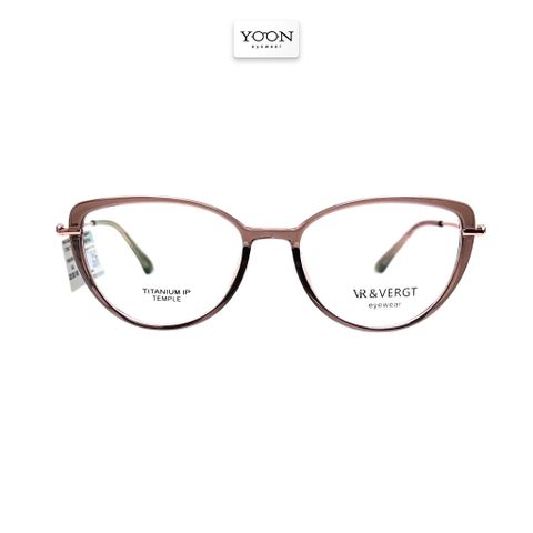 Gọng Kính Mắt Mèo Nữ Nhựa Titanium - VR & VERGT S00351