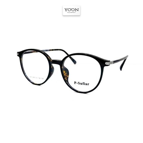 Gọng Kính Tròn Unisex Nhựa - Yoon 11355 Y494