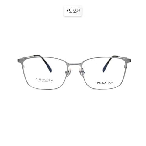 Gọng Kính Chữ Nhật Nam Titanium - Yoon 12001 Y369