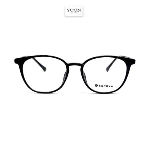 Gọng Kính Vuông Unisex Nhựa Kim Loại - Yoon 210494 Y434