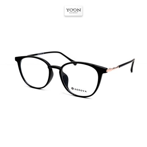 Gọng Kính Vuông Unisex Nhựa Kim Loại - Yoon 210494 Y434