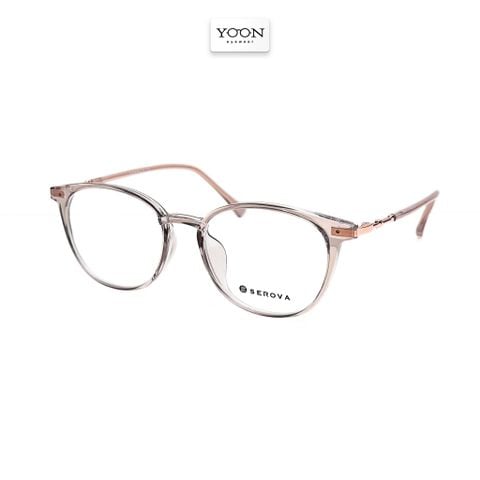 Gọng Kính Vuông Unisex Nhựa Kim Loại - Yoon 210494 Y434