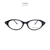 Gọng Kính Oval Nữ Nhựa Kim Loại - Yoon 210565 Y376