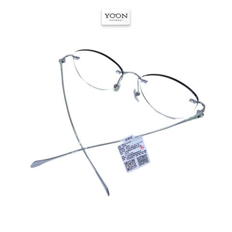 Gọng Kính Khoan Nữ Titanium - Yoon 22001 Y492