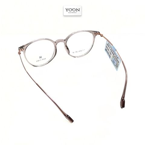 Gọng Kính Tròn Unisex Nhựa Titanium - Yoon 23616 Y375