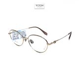 Gọng Kính Oval Nữ Titanium - Yoon 26075 Y472