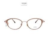 Gọng Kính Oval Nữ Nhựa Titanium - Yoon 55011 Y483