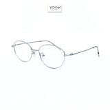 Gọng Kính Oval Nữ Kim Loại - Yoon 58217 Y487
