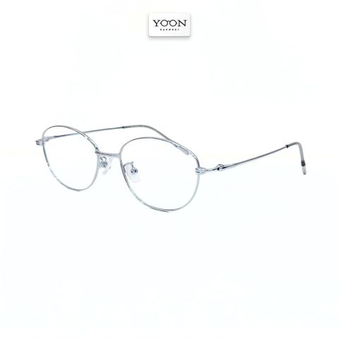 Gọng Kính Oval Nữ Kim Loại - Yoon 58217 Y487