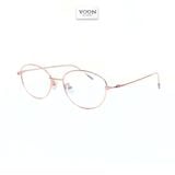 Gọng Kính Oval Nữ Kim Loại - Yoon 58217 Y487