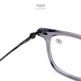 Gọng Kính Vuông Unisex Nhựa Titanium - Yoon 653TS Y359