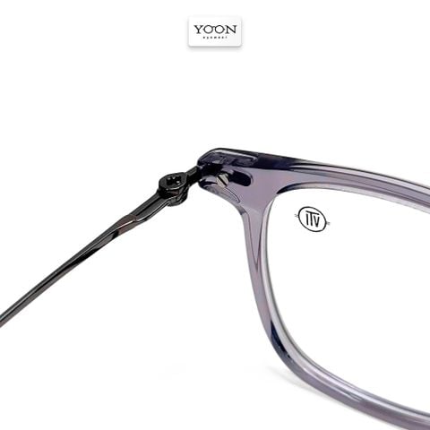 Gọng Kính Vuông Unisex Nhựa Titanium - Yoon 653TS Y359