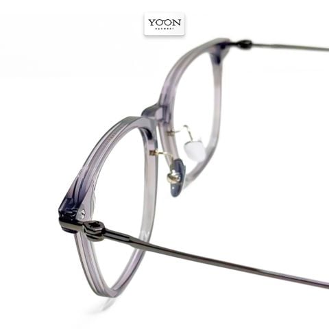 Gọng Kính Vuông Unisex Nhựa Titanium - Yoon 653TS Y359