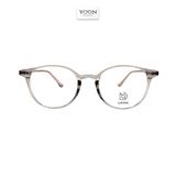 Gọng Kính Oval Tròn Unisex Nhựa Kim Loại - Yoon 68 Y361