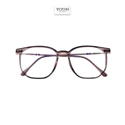 Gọng Kính Vuông Unisex Nhựa Kim Loại - Yoon 75206 Y313