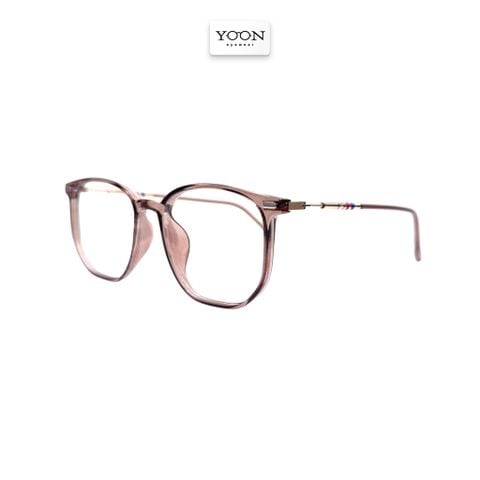 Gọng Kính Vuông Unisex Nhựa Kim Loại - Yoon 75206 Y313