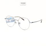 Gọng Kính Lục Giác Unisex Titanium - Humars 8759