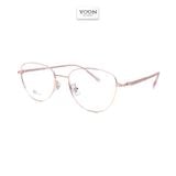 Gọng Kính Mắt Mèo Nữ Nhựa Kim Loại - Yoon 90317 Y486