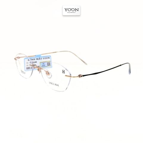 Gọng Kính Khoan Nữ Titanium - Yoon B1039 Y480