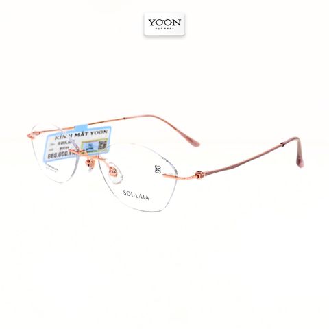 Gọng Kính Khoan Nữ Titanium - Yoon B1039 Y480