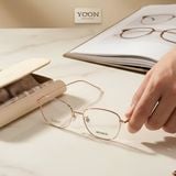 Gọng Kính Chữ Nhật Nữ Titanium - Yoon B2008 Y470
