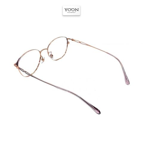 Gọng Kính Oval Nữ Titanium - Yoon B2289 Y491